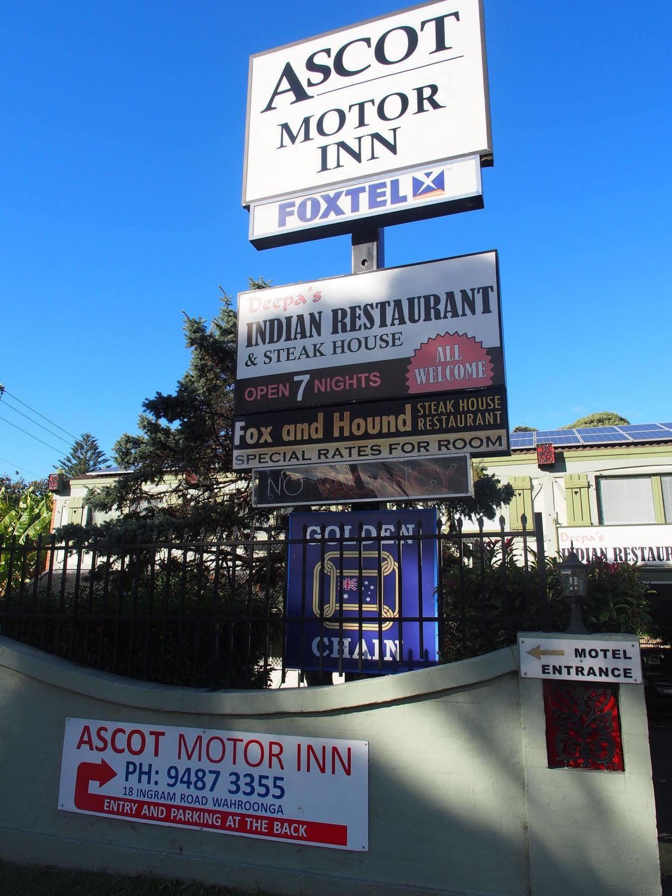 Ascot Motor Inn Hornsby Extérieur photo